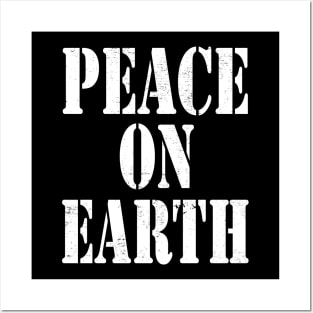 peace on earth Posters and Art